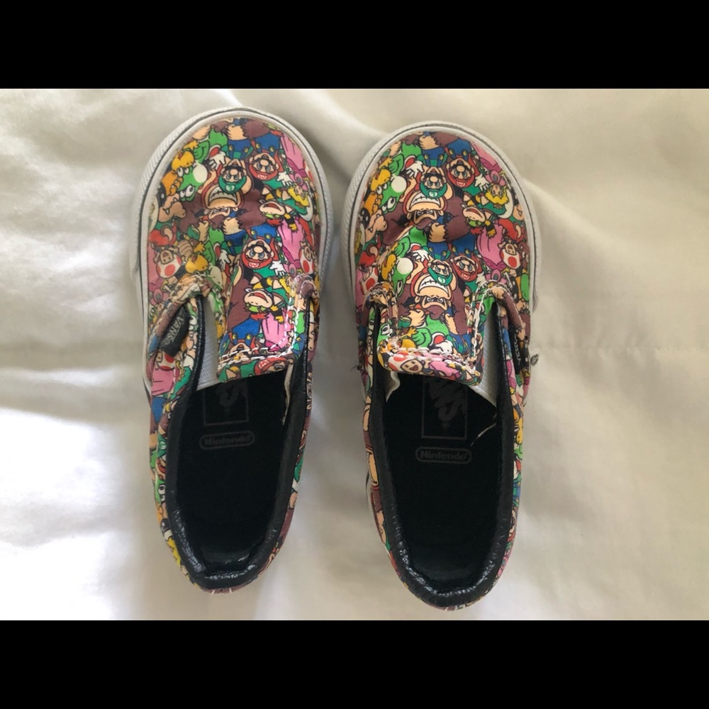 Mario brothers vans